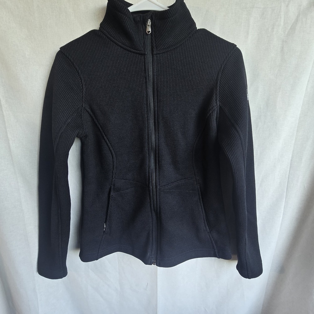 Spyder Women's S Black Full Zip Jacket Outdoor Athletic Warm Layer